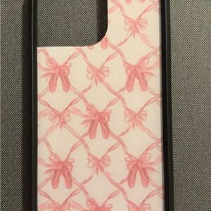Wildflower iPhone 16 PRO MAX Pink Bow Pattern Phone Case